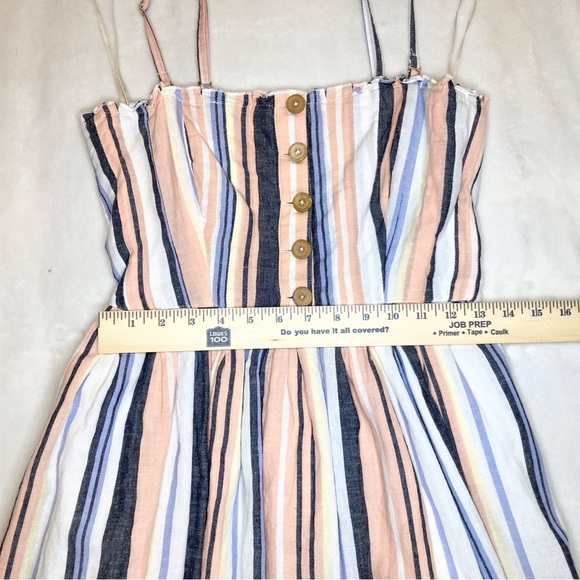 Free People Lilah Pleated Cotton Dress in Multi - Picture 12 of 16